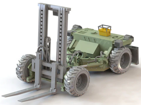 Field charger CRAYLER FLG 140 3D Print Model