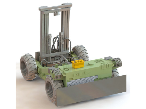 Field charger CRAYLER FLG 140 Modello di stampa 3D