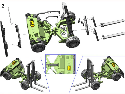 Field charger CRAYLER FLG 140 3D Print Model