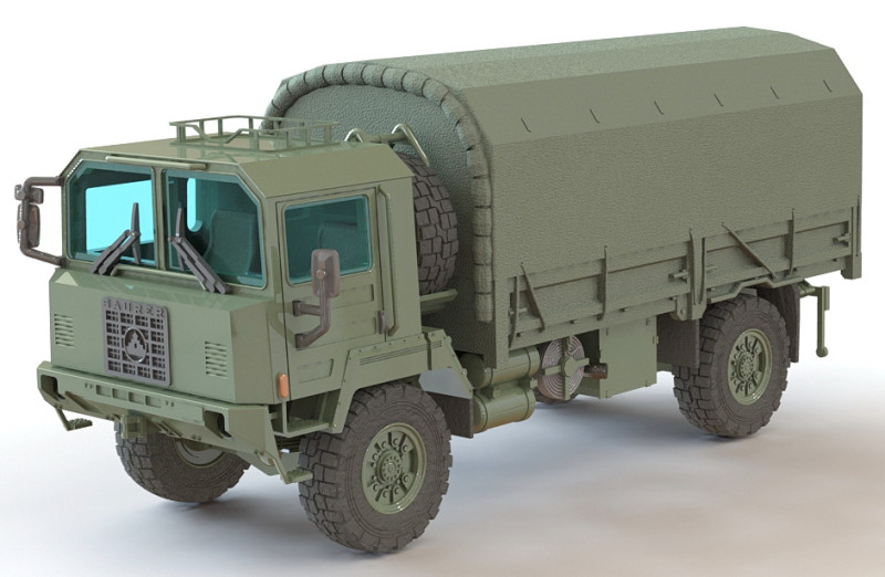 SAURER 6DM Modèle 3D .c4d .max .obj .3ds .fbx .stl .blend 