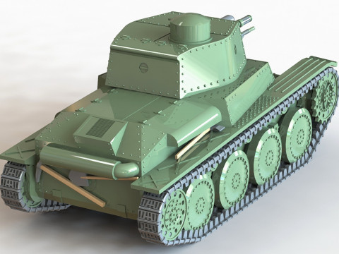 PZW 39 Typ LTL-H mit Pak 41 3D Model