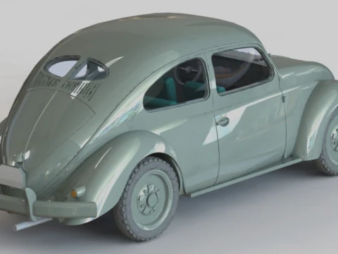 KdF Wagen 1938 3D Model