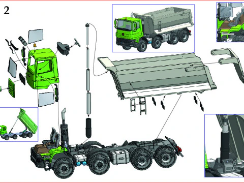 TATRA T158-8P6546261 8x8 2R 3D Model