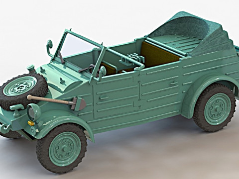 KUBELWAGEN TYPE 82 3D Model