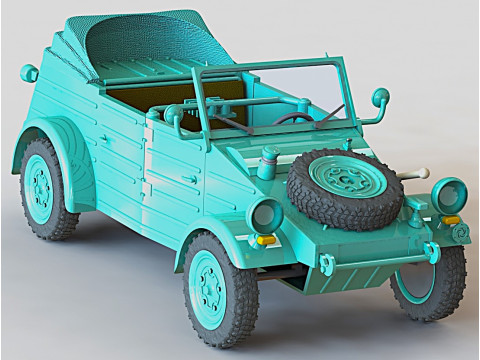 KUBELWAGEN TYPE 82 3D Model