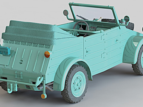 KUBELWAGEN TYPE 82 3D Model