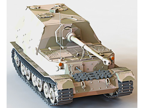 Tank Ferdinand Porsche Modelo 3D