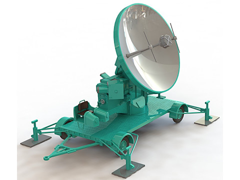 Maguette radar FMG 39Fuse 62 3D Modell