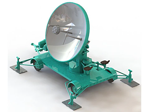 Maguette radar FMG 39Fuse 62 3D Model