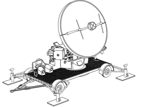 Maguette radar FMG 39Fuse 62 3D Model