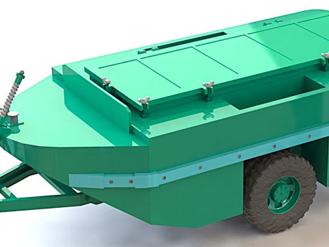 WTCT-6 ट्रेलर 3D मॉडल