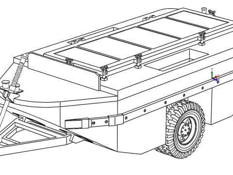 WTCT-6 TRAILER 3D Model