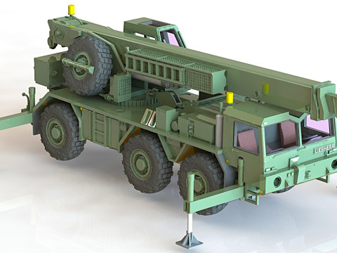 Faun ATF 6x6 3D Модель