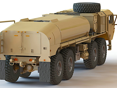 Oshkosh HEMIT-A4-M978A4-Tanker 3D Model