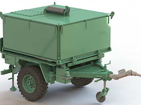 Anhanger 15 t Bundeswehr Model 3D
