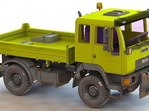 MAN LF 10220 3D Модель