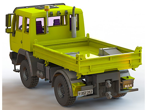 MAN LF 10220 3D Модель