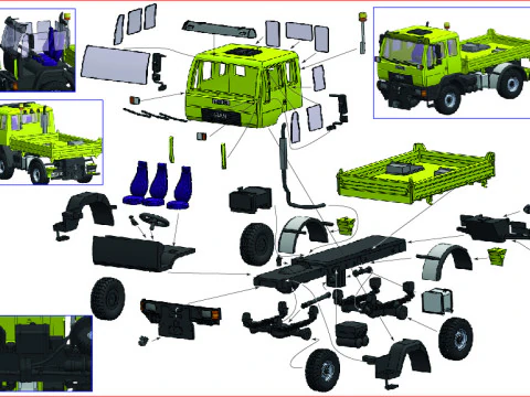 MAN LF 10220 3D Model