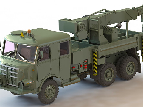 Grf Stift KRFD 210 crane truck 3D मॉडल
