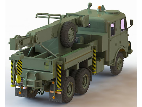 Grf Stift KRFD 210 起重车 3D 模型