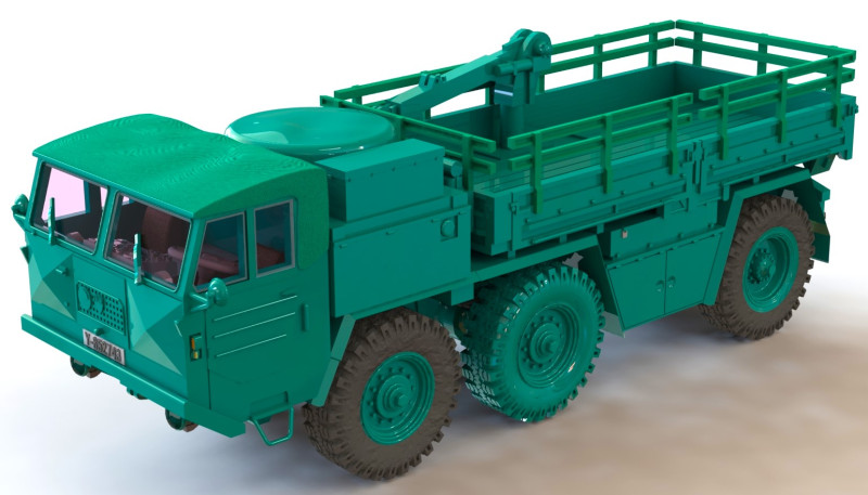 Faun L 912-21 문 엘리트 3D 모델 .c4d .max .obj .3ds .fbx .stl .blend