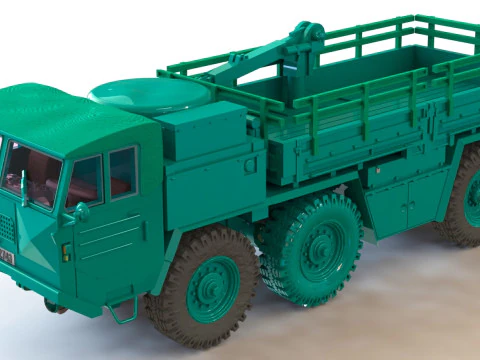 Faun L 912-21 Mun &Eacute;lite Modelo 3D