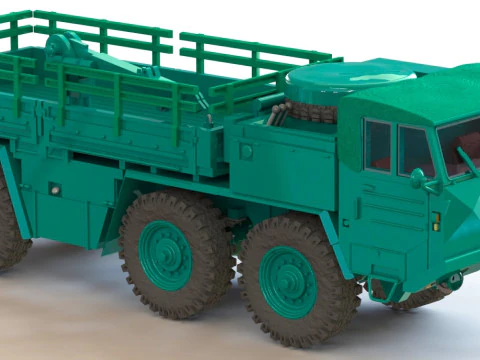 Faun L 912-21 Mun Elite 3D Model