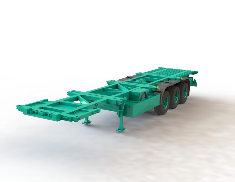 集装箱运输DOLL25to 3D 模型 .c4d .max .obj .3ds .fbx .stl .blend 