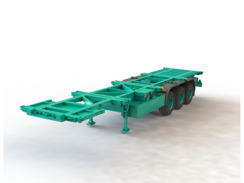 ContainertransportDOLL25to 3D Modell