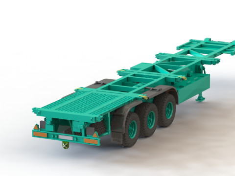 集装箱运输DOLL25to 3D 模型