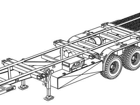 集装箱运输DOLL25to 3D 模型