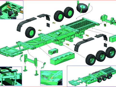 ContainertransportDOLL25to 3D Model