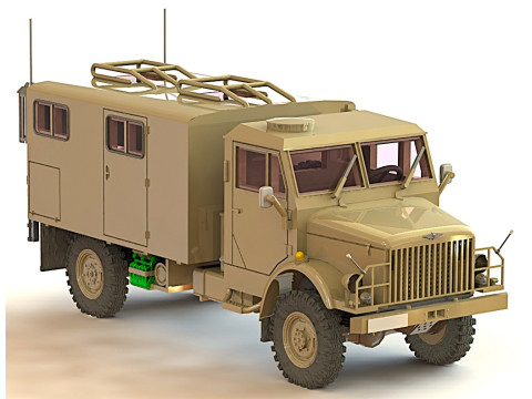 BORGWARD B 2000 AO Fukw 3D Model