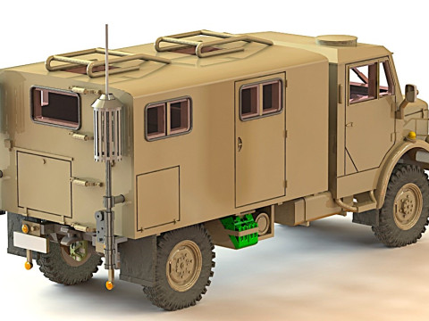 BORGWARD B 2000 AO Fukw 3D Model