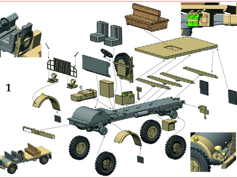 BORGWARD B 2000 AO Fukw 3D Model
