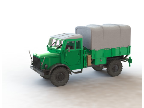 ボルグワード B 2000 LKW 3Dモデル