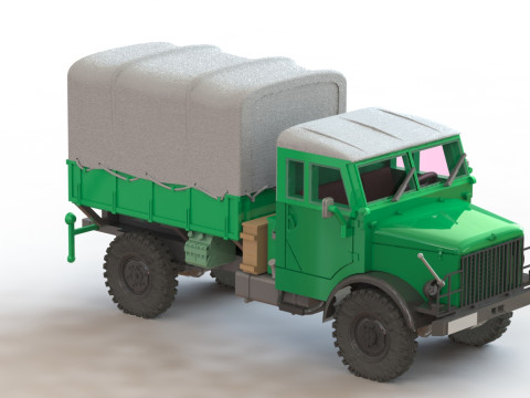 BORGWARD B 2000 LKW 3D Модель