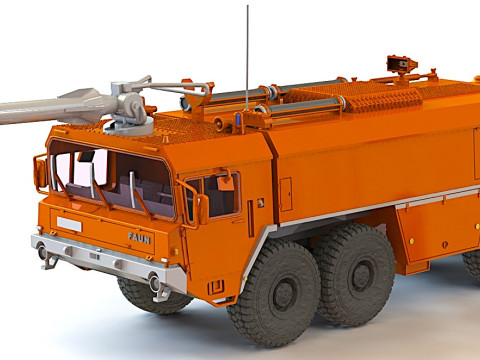 Bundeswehr-Feuerwehren - FlKfz 8000 Bw 3D Modell