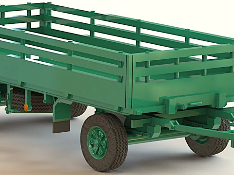 Last Wagen Anhanger 85 3D Model