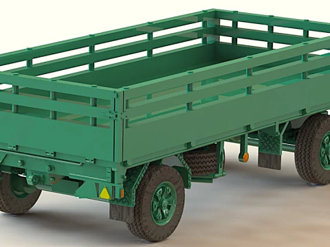 Last Wagen Anhanger 85 3D Model