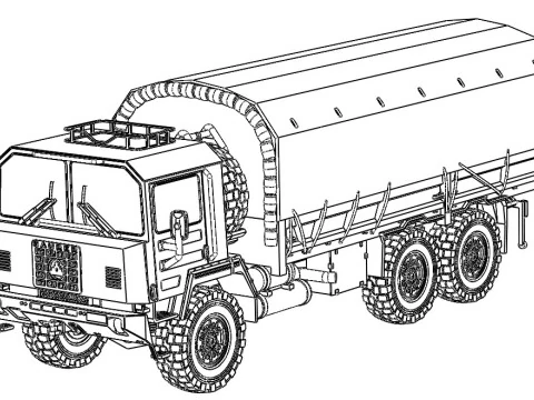 SAURER 10 DM 3D Model