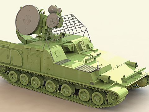SA-4 Ganef 2K11 Krug Modelo 3D