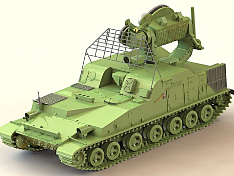 SA-4 Ganef 2K11 Krug 3D Model