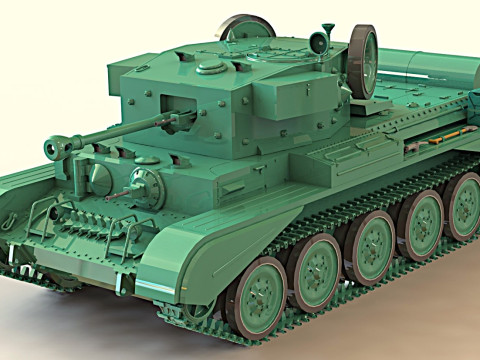 Czołg Cromwell MkIV Cruiser Tank 35221 Model 3D