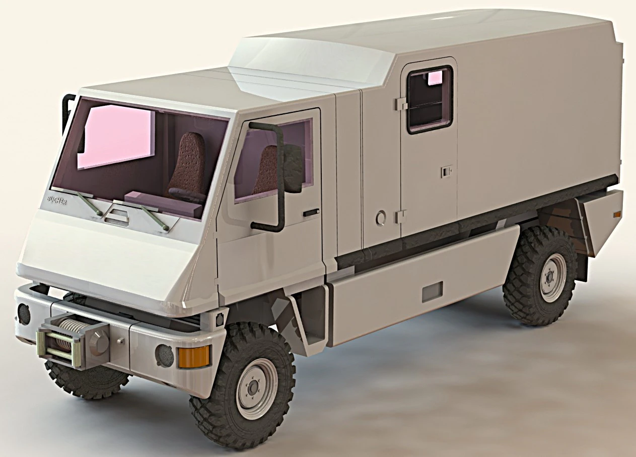 The Bcher Duro 3D Model .c4d .max .obj .3ds .fbx .stl .blend 