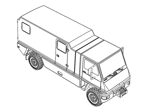 The Bcher Duro 3D Model