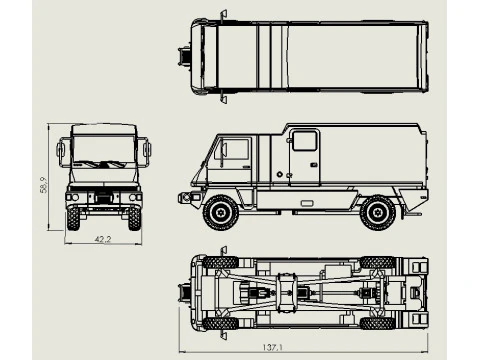 The Bcher Duro 3D Model