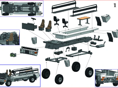 The Bcher Duro 3D Model