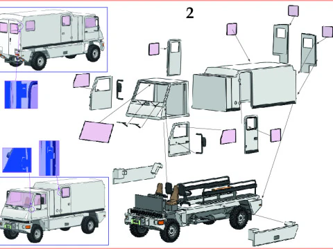 The Bcher Duro 3D Model