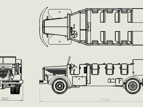 The Bssing-NAG 500A 3D Model